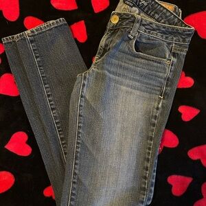 American Eagle Outfitters Dark Gray Straight Leg Jeans